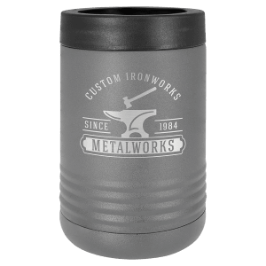 Fly Fishing GIFT combo Polar Camel Beverage Holder with 2 fishing flies
