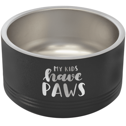 16 oz small stainless steel pet bowls
