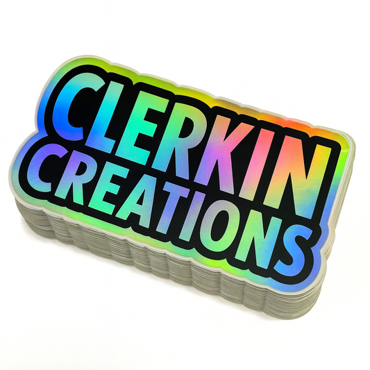 Holographic Vinyl Stickers