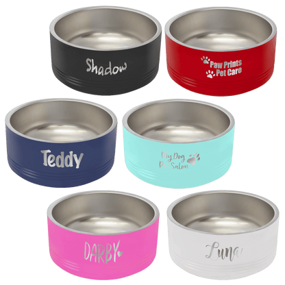 16 oz small stainless steel pet bowls