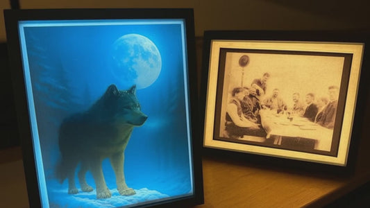 Custom LED Light Box Display – Personalized Illuminated Frame